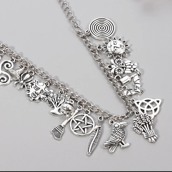 $5 Witch Charm Bracelet. New. $5 if bundled. Stainless steel - Picture 5 of 16